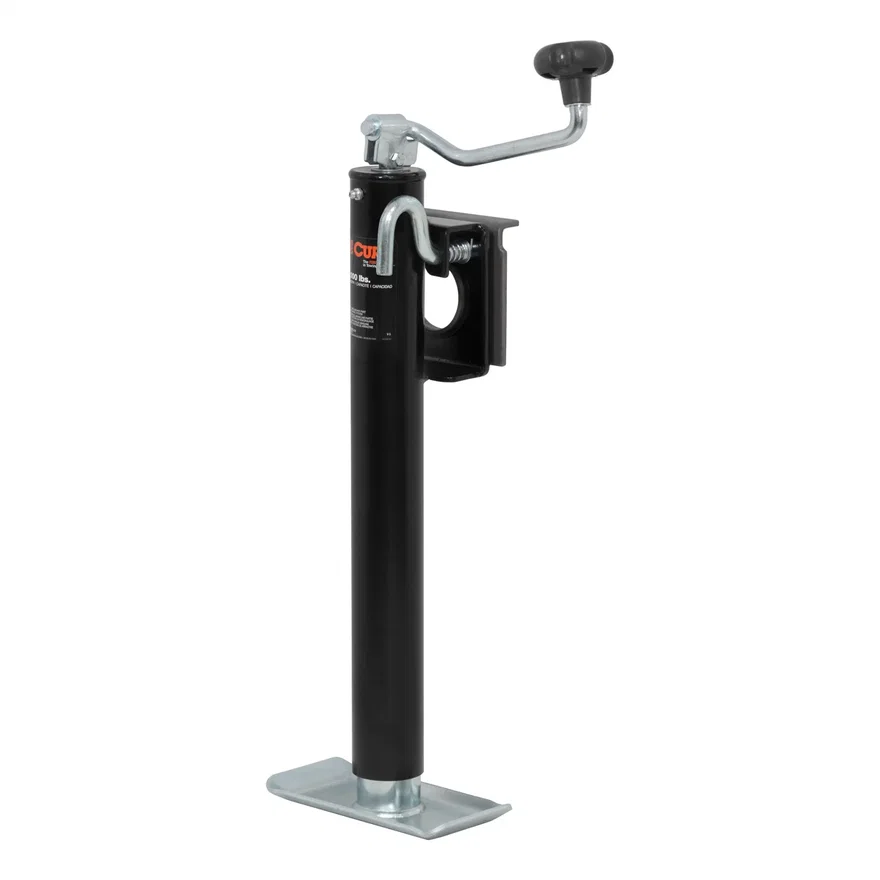 Bracket-Mount Swivel Jack with Top Handle (2;000 lbs; 15in. Travel)