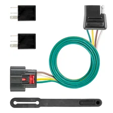 Custom 4-Flat; Select Chevrolet Equinox; OEM Tow Package Required image 1