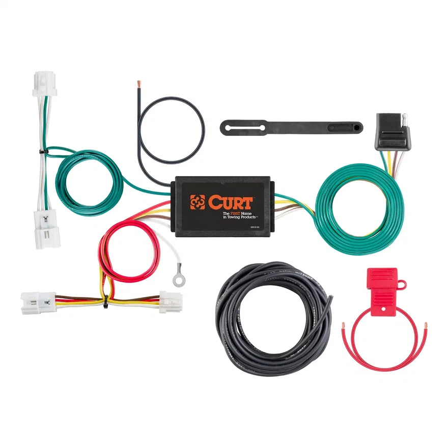 Custom Wiring Harness; 4-Way Flat Output; Select Nissan Altima