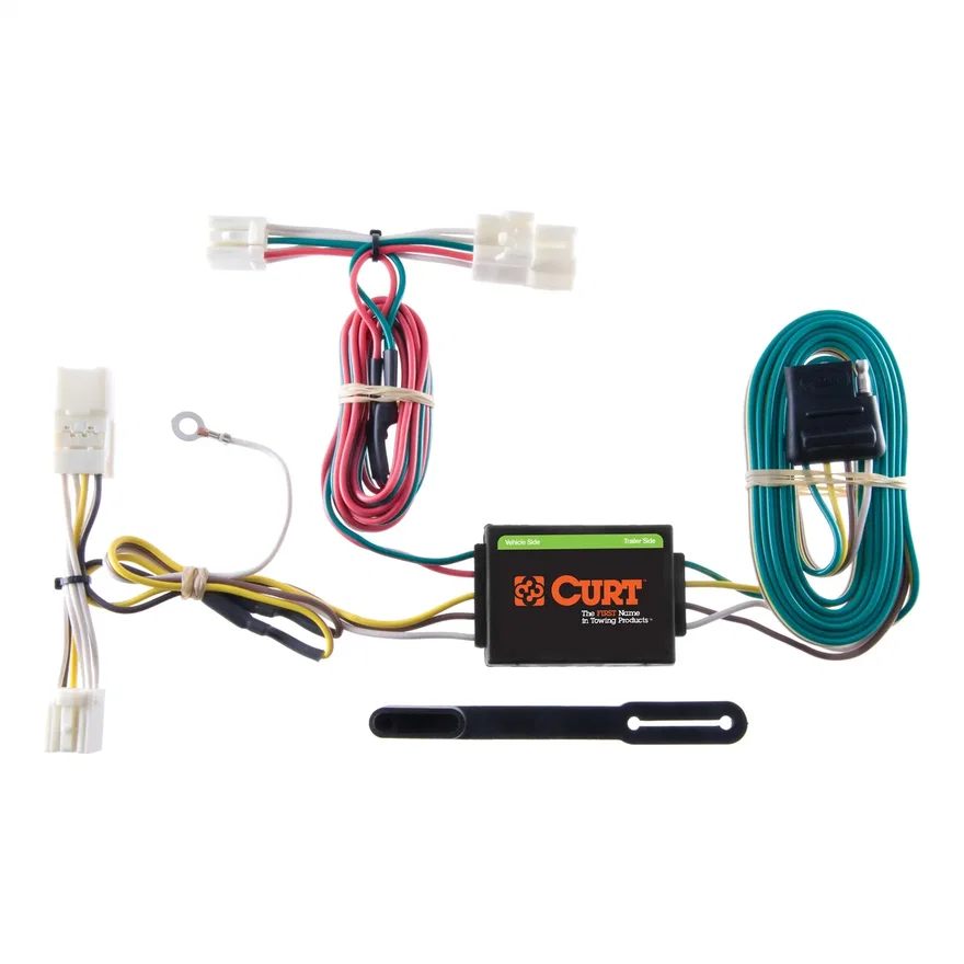 Custom Wiring Harness; 4-Way Flat Output; Select Scion xD