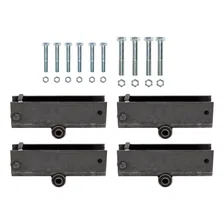 Trailer Axle Slipper Suspension Kit; 10;000-lb Triple Axle; 42-1/4in. Axle Spaci image 1