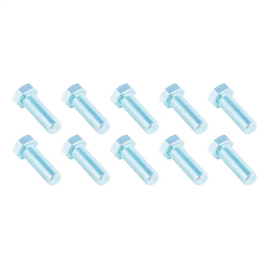 Brake Mounting Bolt; 4;400-8;000-lb. Axle; 3/8in.-24 Thread; 5/16in. Length; 10
