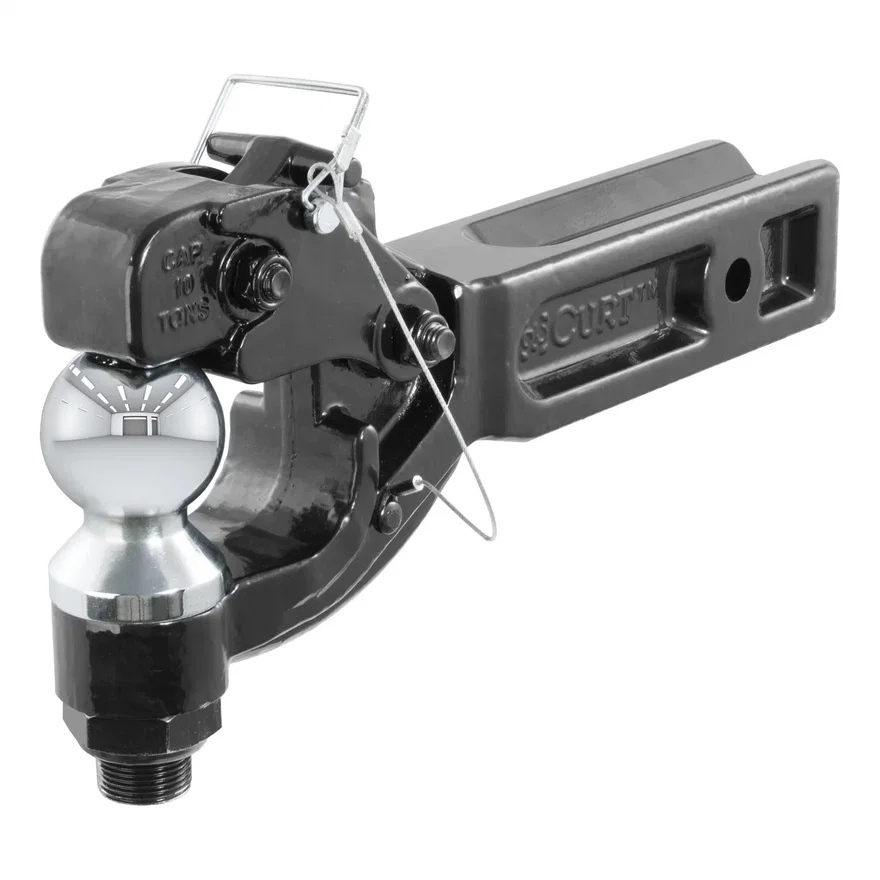 Receiver-Mount Ball/Pintle Hitch (2-1/2in. Shank; 2-5/16in. Ball; 20;000 lbs.)
