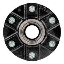 Idler Hub with Races/Wheel Studs; 4;400-lb. Axles; 6 on 5-1/2in. Bolt Pattern image 4