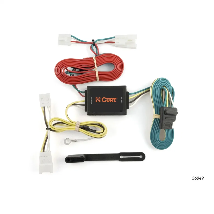 Custom Wiring; 4-Way Flat; Select Hyundai Elantra; Sonata; Kia Optima Sedan