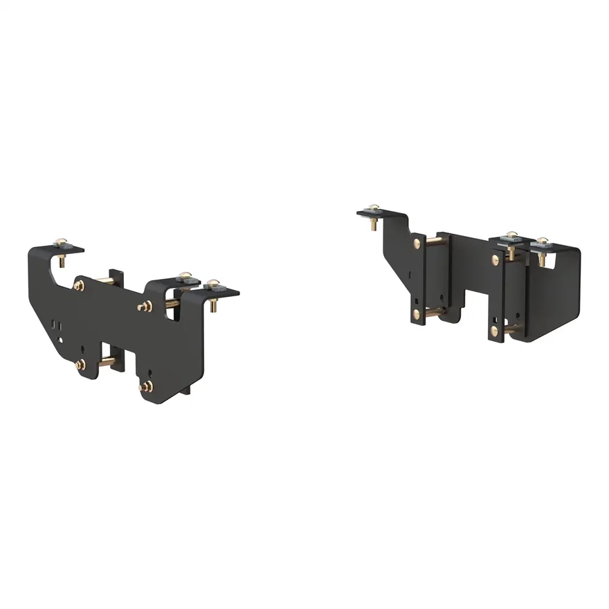 Custom 5th Wheel Brackets; Select Dodge Ram 1500 (Except Extended Crew Cab)