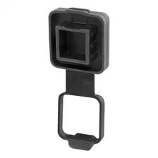 2in. Rubber Hitch Tube Cover with 4-Way Flat Holder (Packaged) image 2