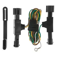 Custom Wiring Harness; 4-Way Flat Output; Select Ford Bronco image 1