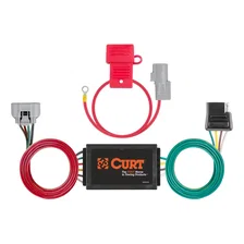 Custom Wiring Connector; 4-Way Flat Output; Select Toyota Tundra image 1