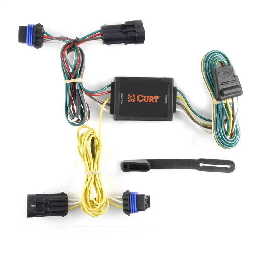 Custom Wiring Harness; 4-Way Flat Output; Select Saturn Ion
