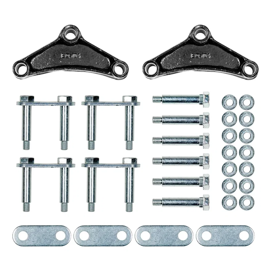 Axle Double-Eye Suspension Kit; 2;200-8;000-lb. Tandem Axles; 33in. Axle Spacing