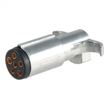 6-Way Round Connector Plug (Trailer Side; Packaged) image 2