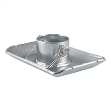 Pin-On Jack Foot (Fits 2in. Tube; 2;000 lbs; 1-11/16in. Height; Packaged) image 2
