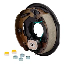Electric Trailer Brake Assembly; 10in. x 2-1/4in.; 4 Bolt; 3;500-lb. Axles; Left image 2