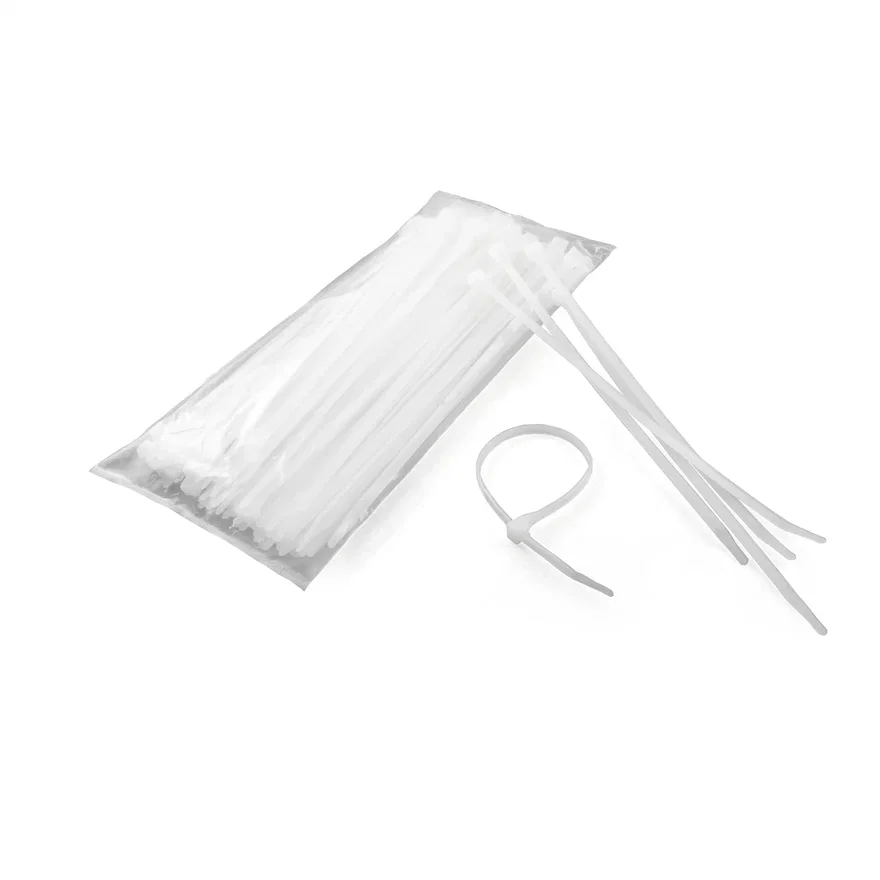 7-1/4in. Plastic Zip Wire Ties (100-Pack)