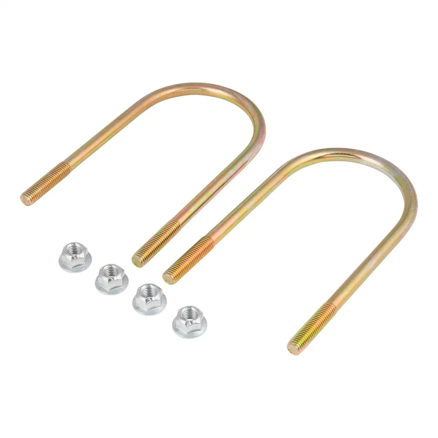 Trailer Axle U-Bolt/Nut Kit; 10;000-16;000-lb. Axles; 5in. Tube; 5/8in.-11 Threa