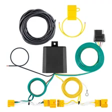 Custom Wiring Harness; 4-Way Flat Output; Select Mercedes-Benz GLC Series image 1