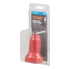 Switch Ball Cover (Fits 1-1/8in. Neck; 1in. Threaded Shank; Red Rubber; Packaged image 3
