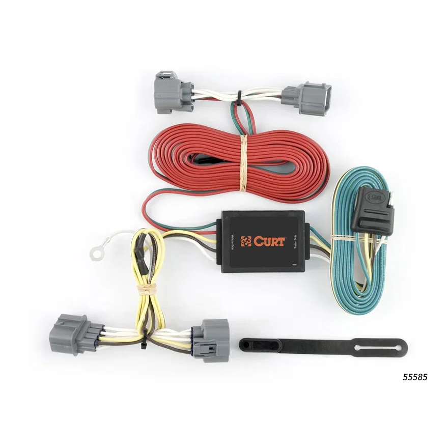 Custom Wiring Harness; 4-Way Flat Output; Select Honda Ridgeline