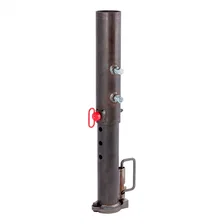 2-5/16in. Adjustable Gooseneck Coupler; 30K; Round Tube image 2