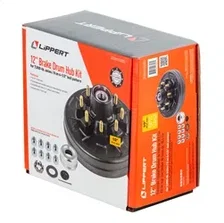 12in. Brake Hub Complete Kit with Installed Bearings; 7;000-lb. Axles image 10