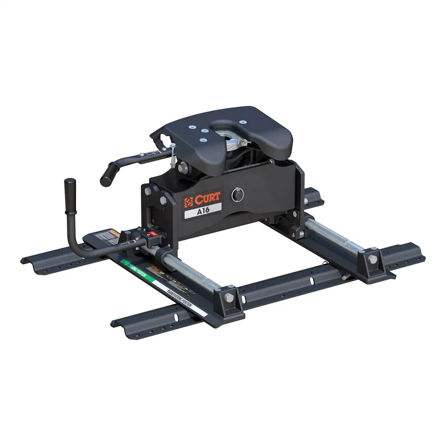 A16 Sliding 5th Wheel Hitch with Rails; 16;000 lbs.