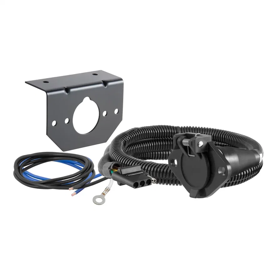 Dinghy Towing Electrical Adapter (4-Way Flat Vehicle to 6-Way Round)