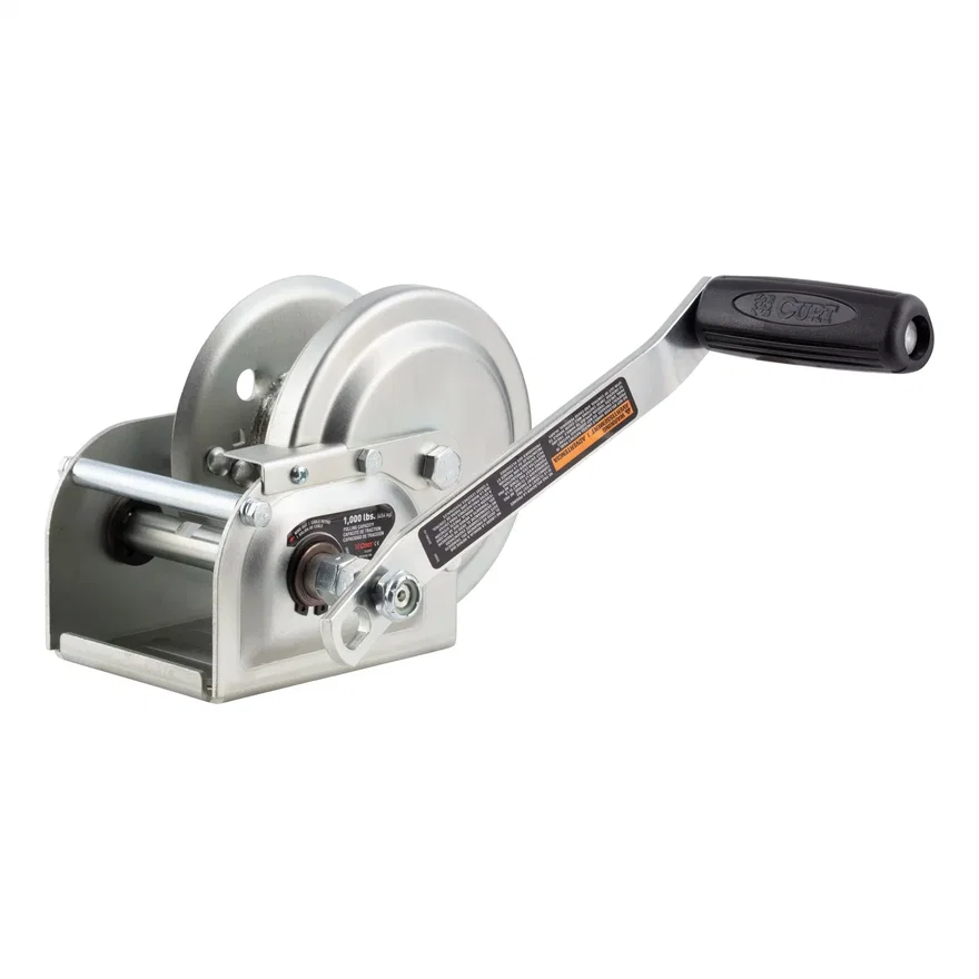 Hand-Crank Brake Win.; 1;000 lbs; 4.2:1 Gear Ratio; 7in. Handle