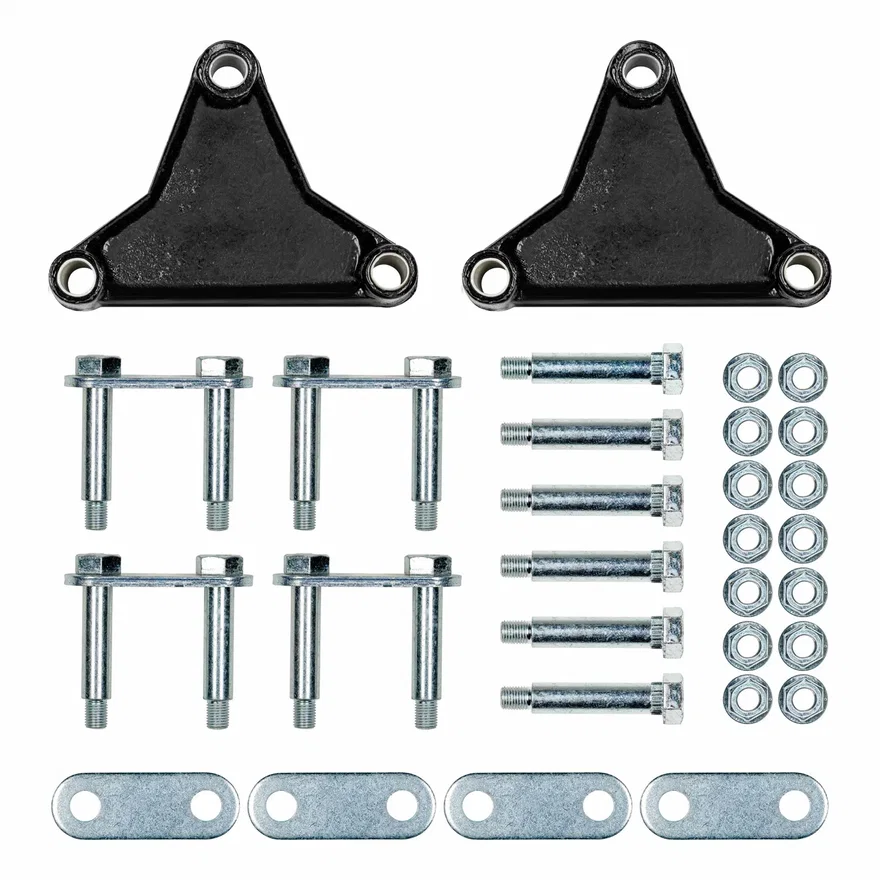 Axle Double-Eye Suspension Kit; 2;200-8;000-lb. Tandem Axles; 33in. Axle Spacing
