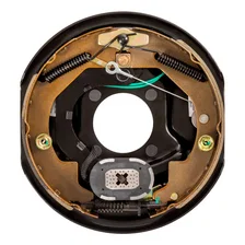 Forward Self-Adjusting Trailer Brake Assembly; 10in. x 2-1/4in.; 4 Bolt; Left image 2