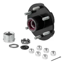 Idler Hub Complete Kit with Installed Bearings; 4;400-lb. Axles image 2