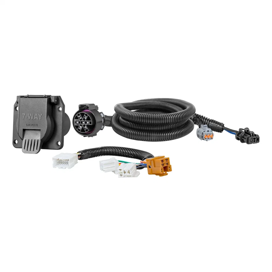 Custom Wiring Connector; 7-Way RV Blade; Select Nissan and Suzuki