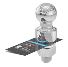 1-7/8in. Trailer Ball (1in. x 2-3/16in. Shank; 1in. Rise; 3;500 lbs.; Chrome) image 2