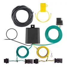 Custom Wiring Harness; 4-Way Flat Output; Select Tesla Model 3 image 1