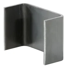 Raw Steel Weld-On Stake Pocket (3-1/2in. x 1-5/8in. I.D.) image 2