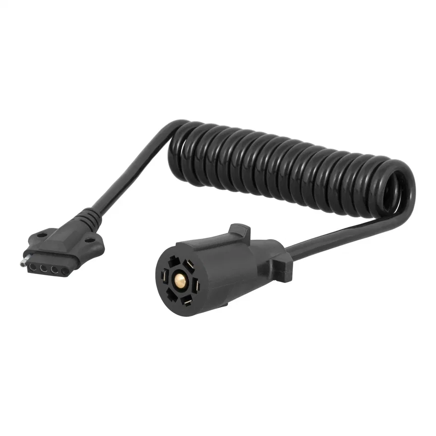 5ft. Electrical Adapter Harness (7-Way RV Blade Vehicle to 5-Way Flat Trailer)