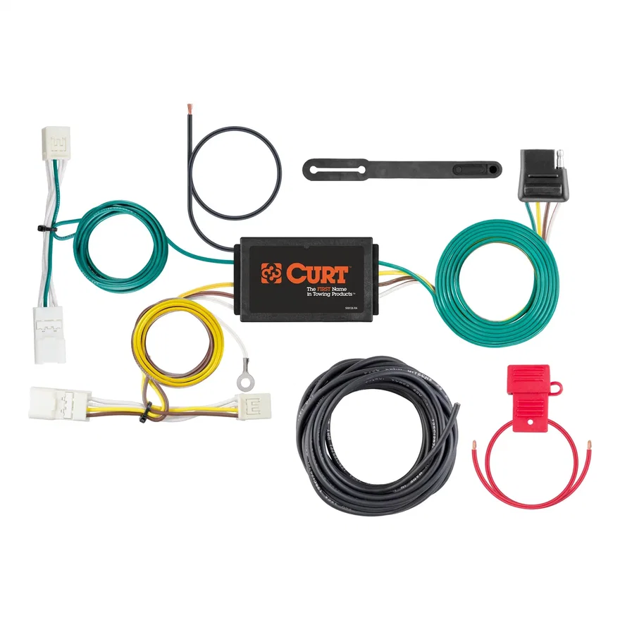 Custom Wiring Harness; 4-Way Flat Output; Select Hyundai Ioniq