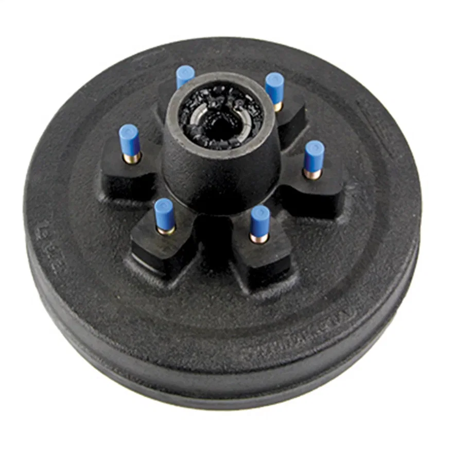 10in. RV Brake Drum Hub Assembly for 4;400-lb. Axle-6 on 5.5in.; 1/2in. Stud