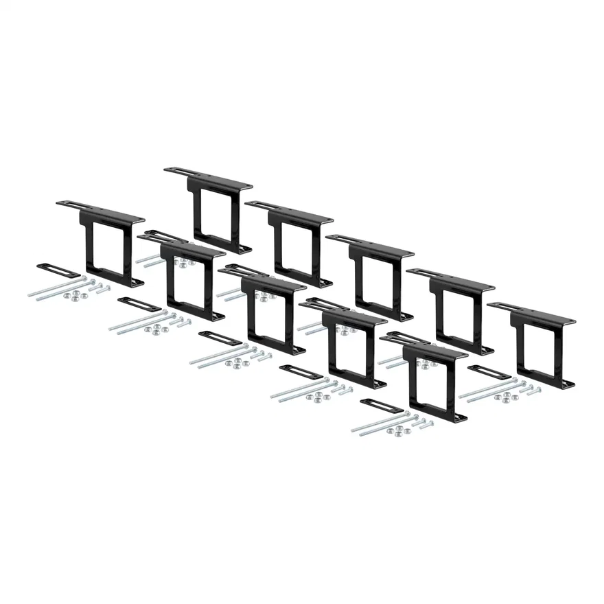 Easy-Mount Wiring Brackets for 4 or 5-Way Flat (2in. Receiver; 10-Pack)