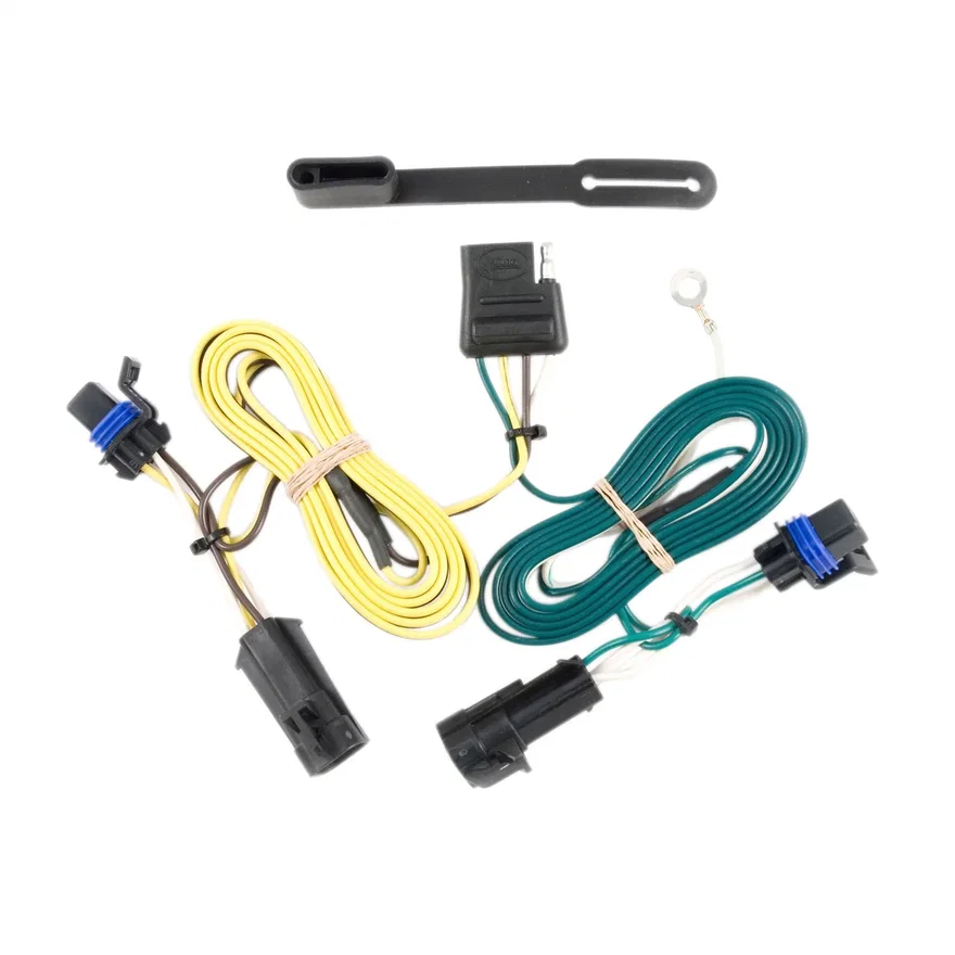 Custom Wiring Harness; 4-Way Flat Output; Select Chevrolet Malibu; Pontiac G6