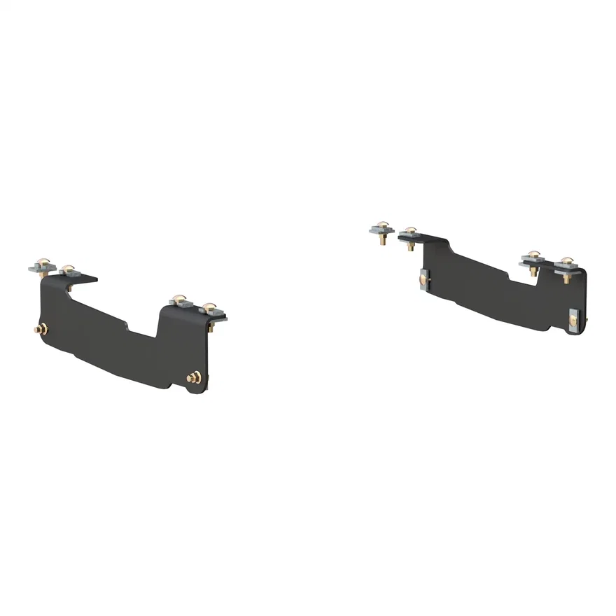 Custom 5th Wheel Brackets; Select Ford F-150 (Except 5.5ft. Bed)