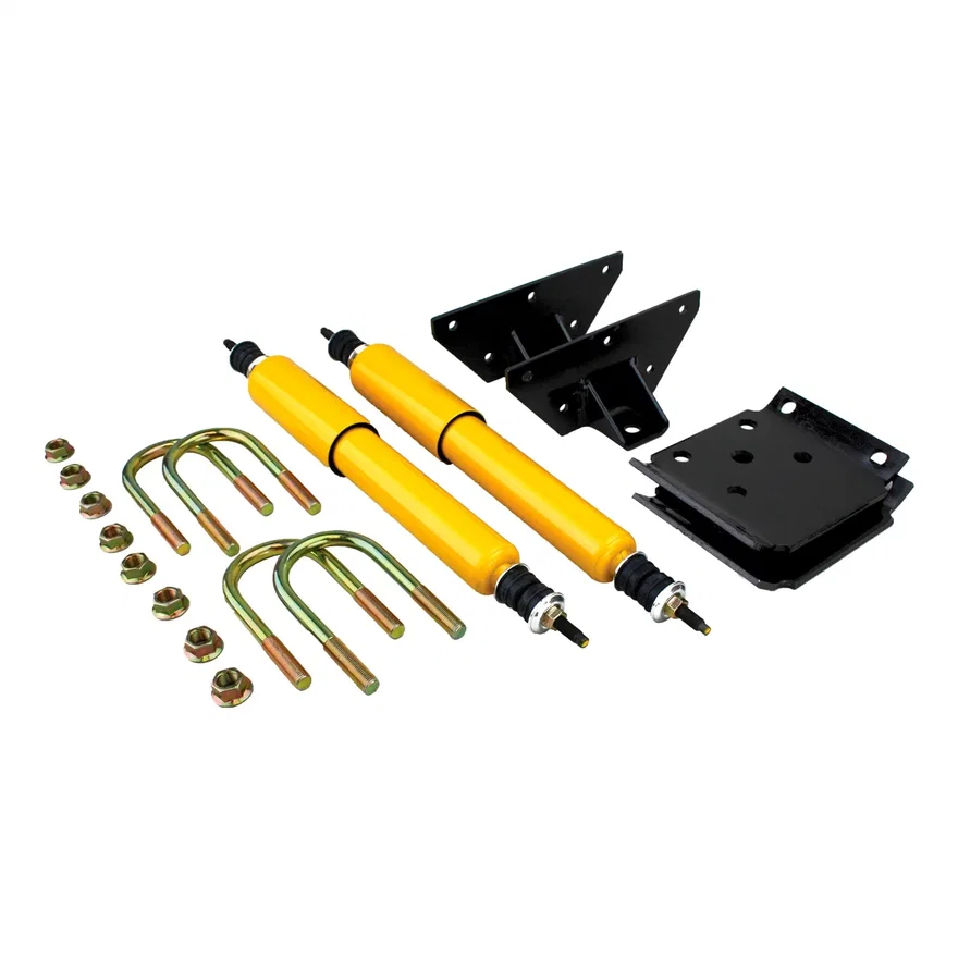 Heavy-Duty Shock Mount Kit; Fits 3in. Axle Tube