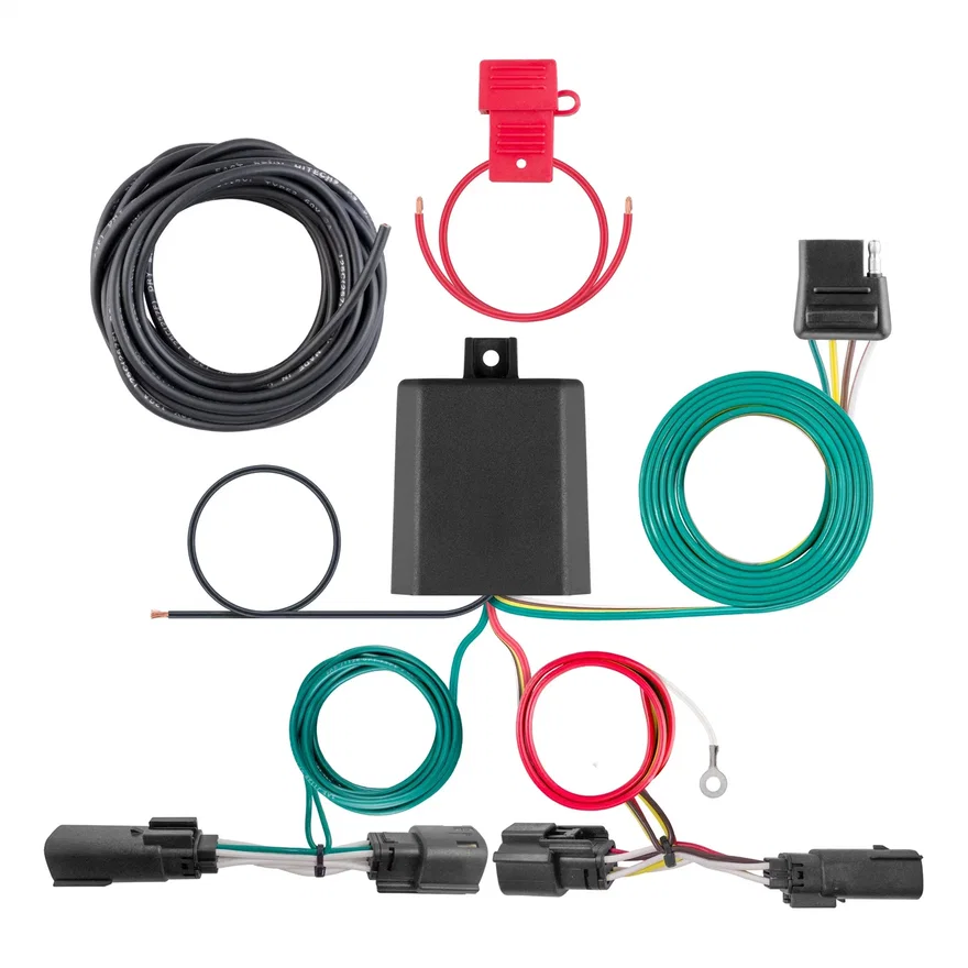 Custom Wiring Harness; 4-Way Flat Output; Select Buick Encore