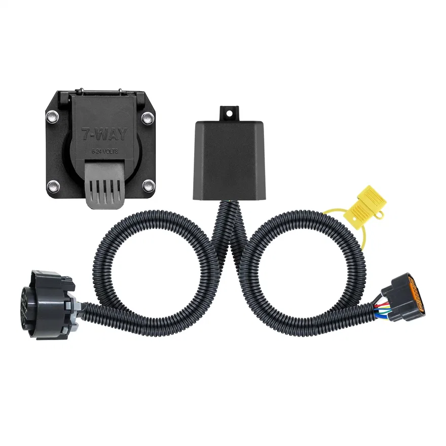 Custom Wiring Connector; 7-Way RV Blade; Select Palisade; Santa Cruz; Telluride