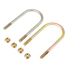 Trailer Axle U-Bolt/Nut Kit; 8;000-lb. Axles; 3in. Axle Tube; 9/16in.-18 Thread image 1