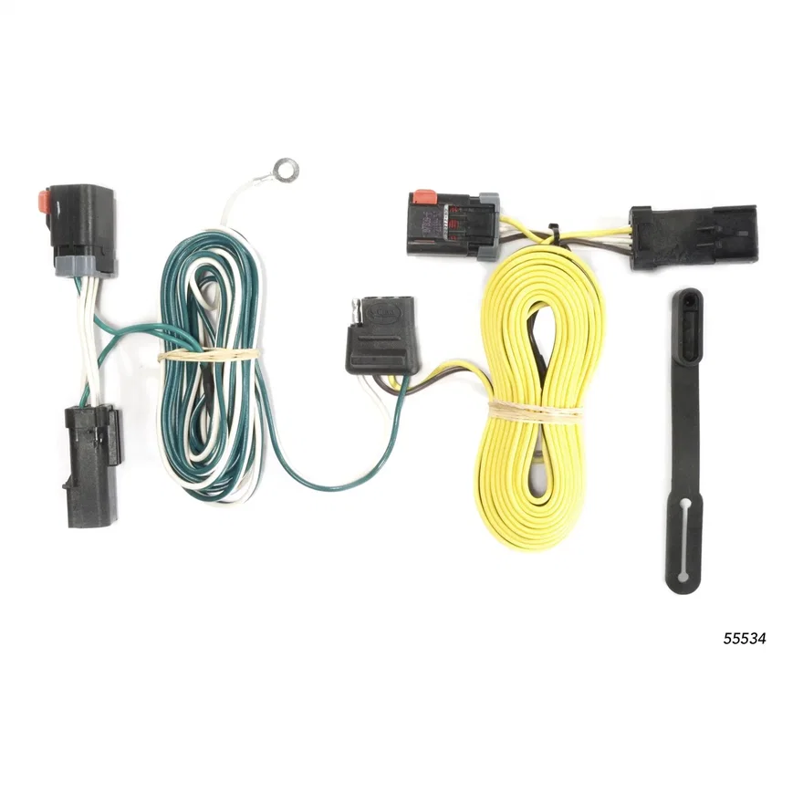 Custom Wiring; 4-Way Flat Output; Select Chrysler 300; Dodge Charger; Challenger