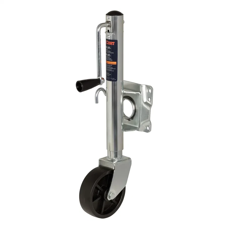 Marine Trailer Jack with 6in. Wheel (1;000 lbs; 10in. Travel)
