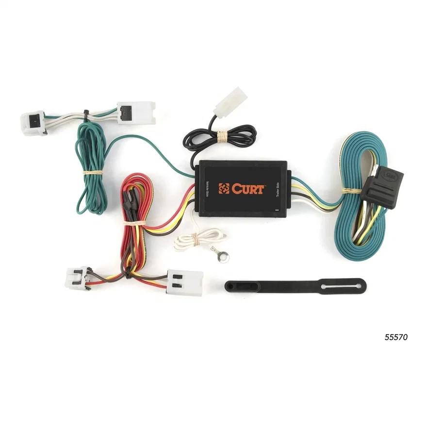Custom Wiring Harness; 4-Way Flat Output; Select Nissan Quest