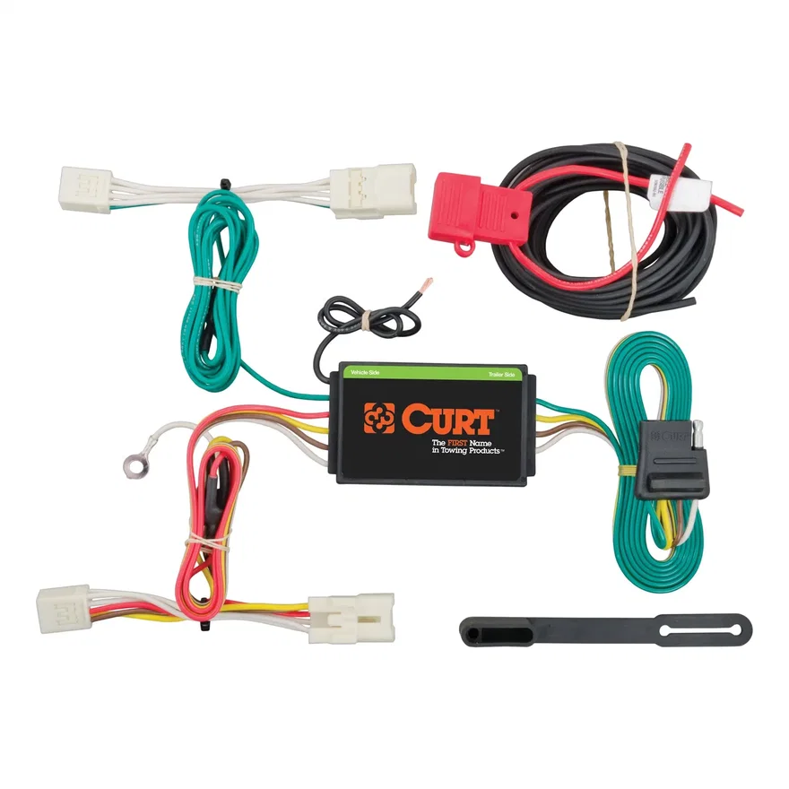 Custom Wiring Harness; 4-Way Flat Output; Select Hyundai Elantra; GT; Ioniq
