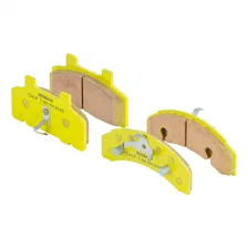 Trailer Disc Brake Pads; 7;000-8;000-lb. Axles; 4 Pack image 2